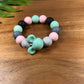 Silicone Pacifier Clip & Teething Bracelet