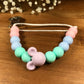 Silicone Pacifier Clip & Teething Bracelet W/ Pineapple Teether