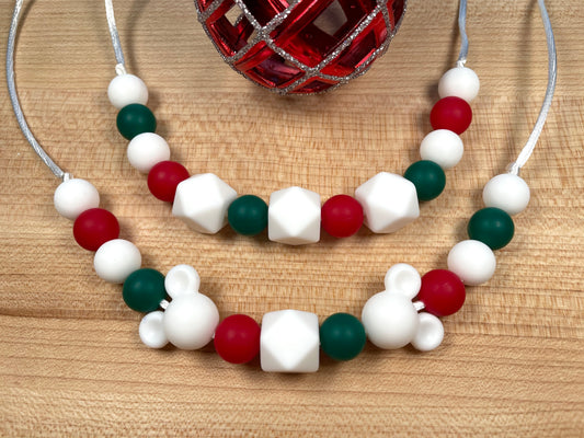 Christmas Teething Necklaces